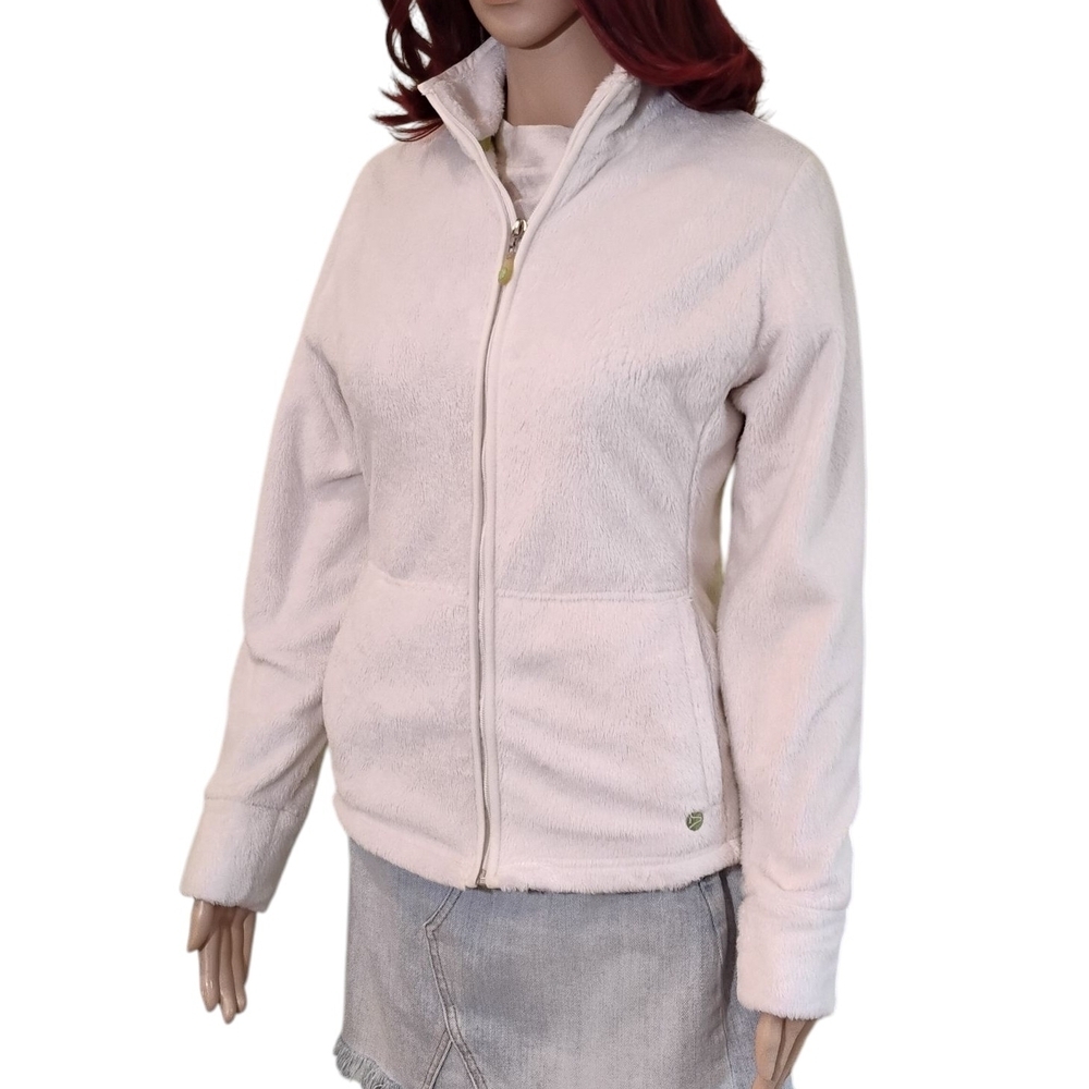 Dakini Women's Soft Cream Teddy Jacket